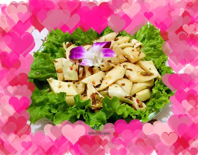 Stir-fried yellow throat with cumin chili sauce