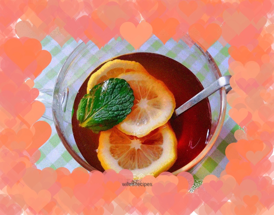 Honey Mint Lemon Black Tea