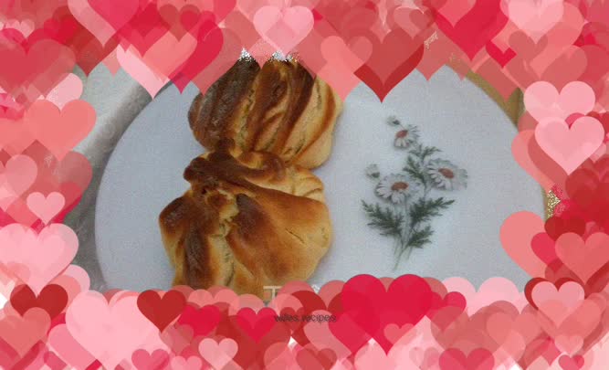 Grilled flower rolls