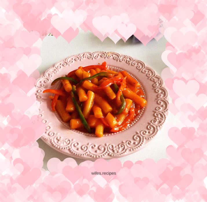 Korean Spicy Rice Cake