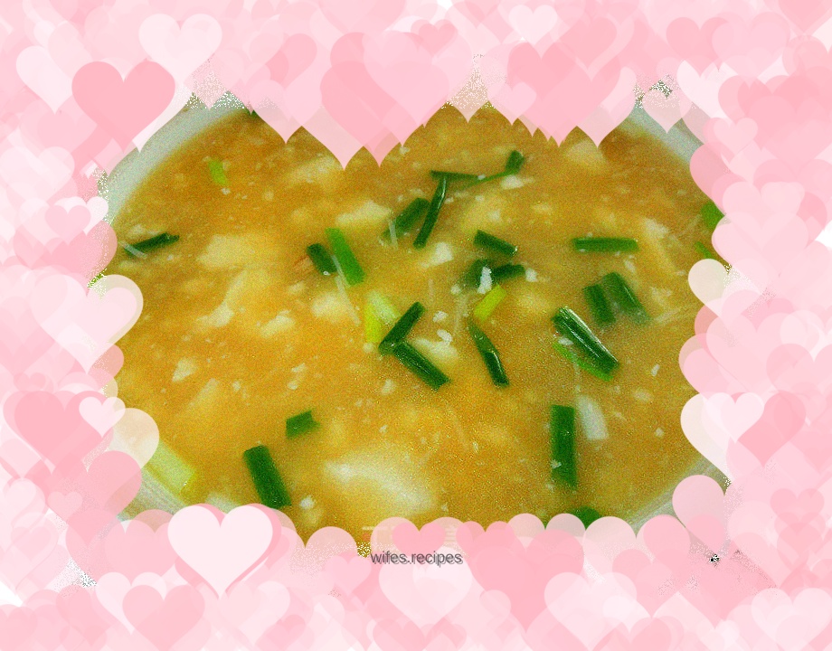 Chicken Sauce Tofu Soup