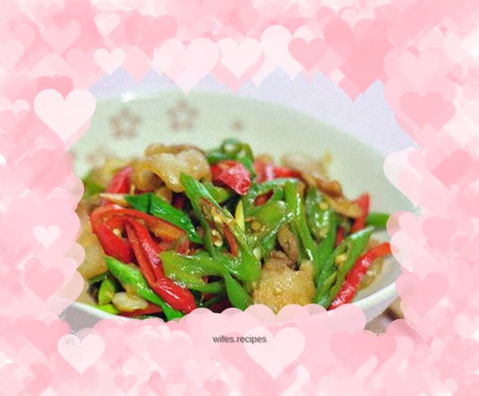 Stir-fried Pork with Qin Pepper