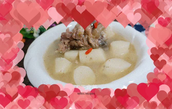 Big bone yam soup