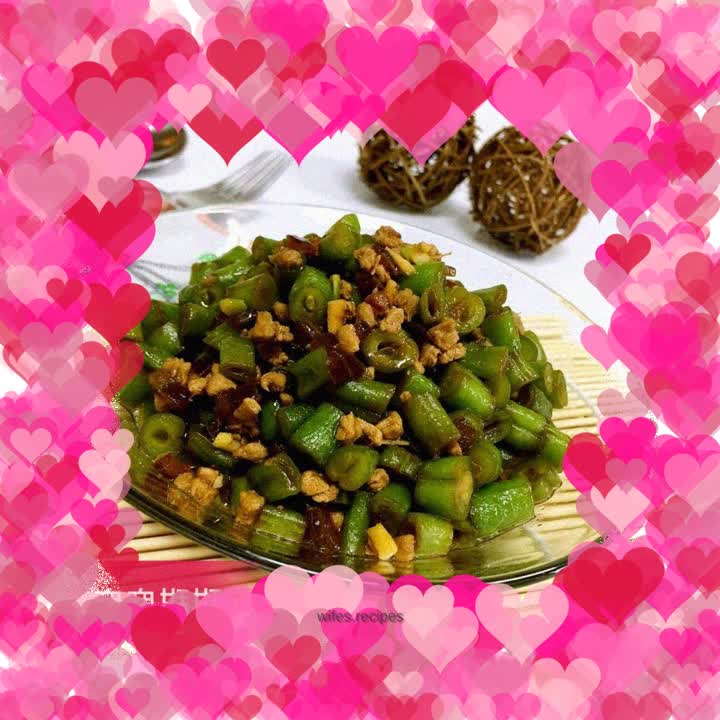 Minced Pork and Green Beans