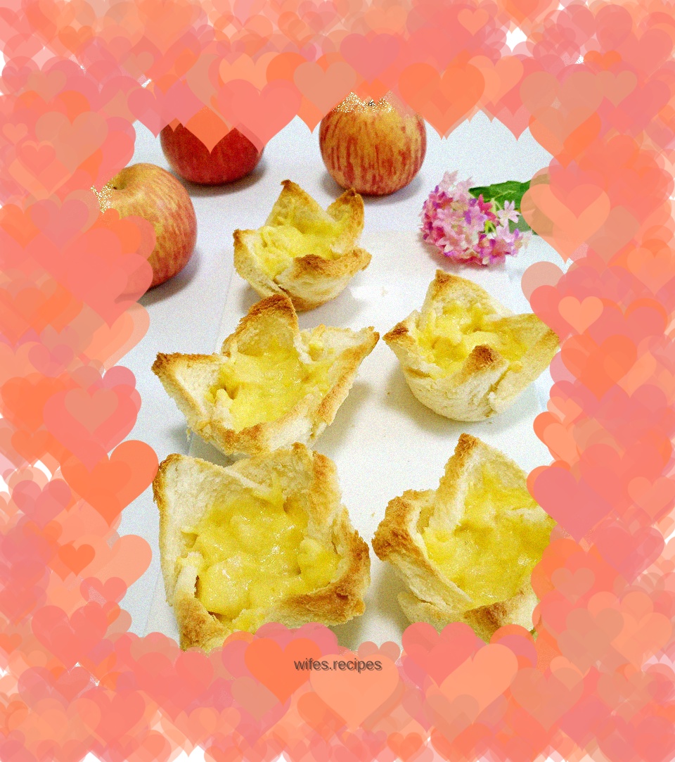 Apple Toast Pizza Cup