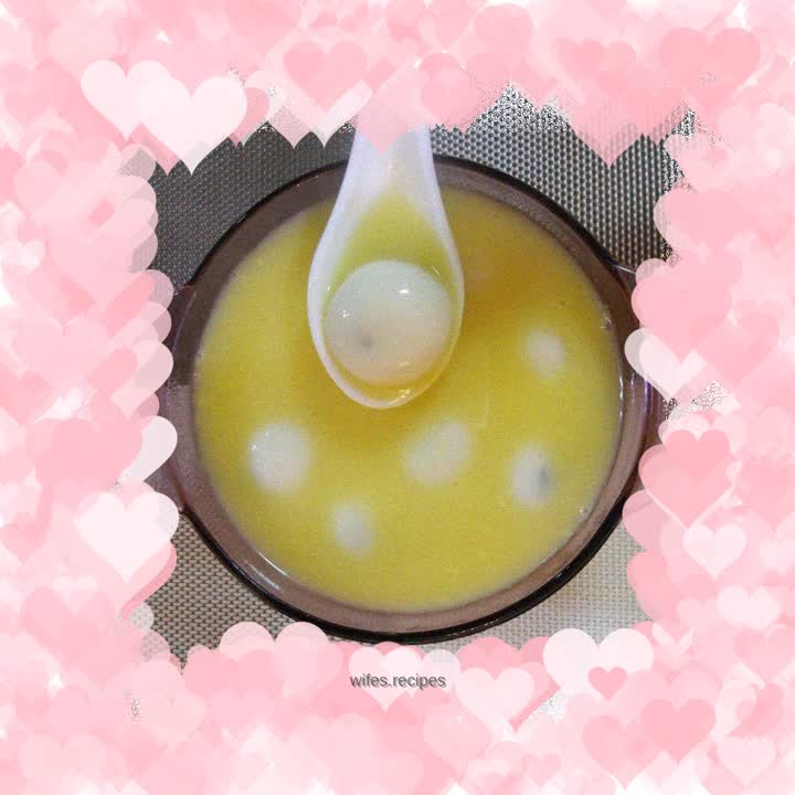 Oatmeal boiled glutinous rice balls