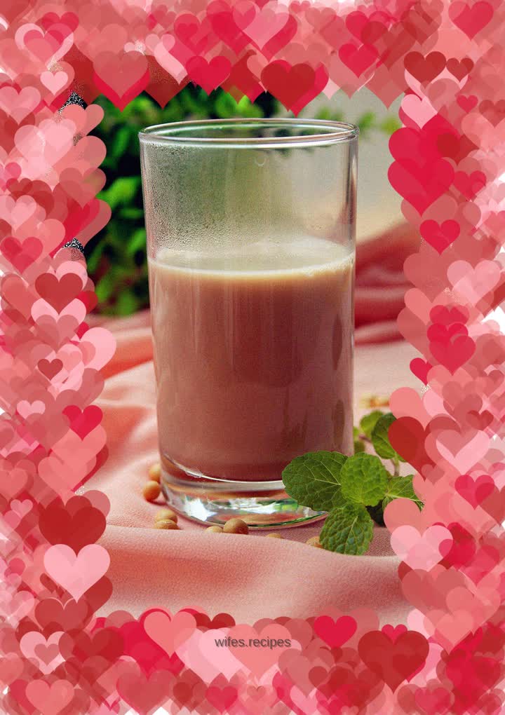 Black bean walnut soy milk