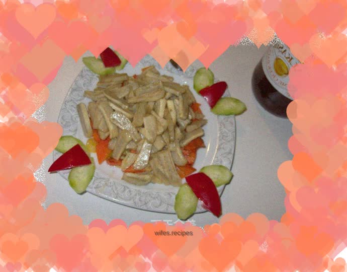 Sweet and sour lotus root