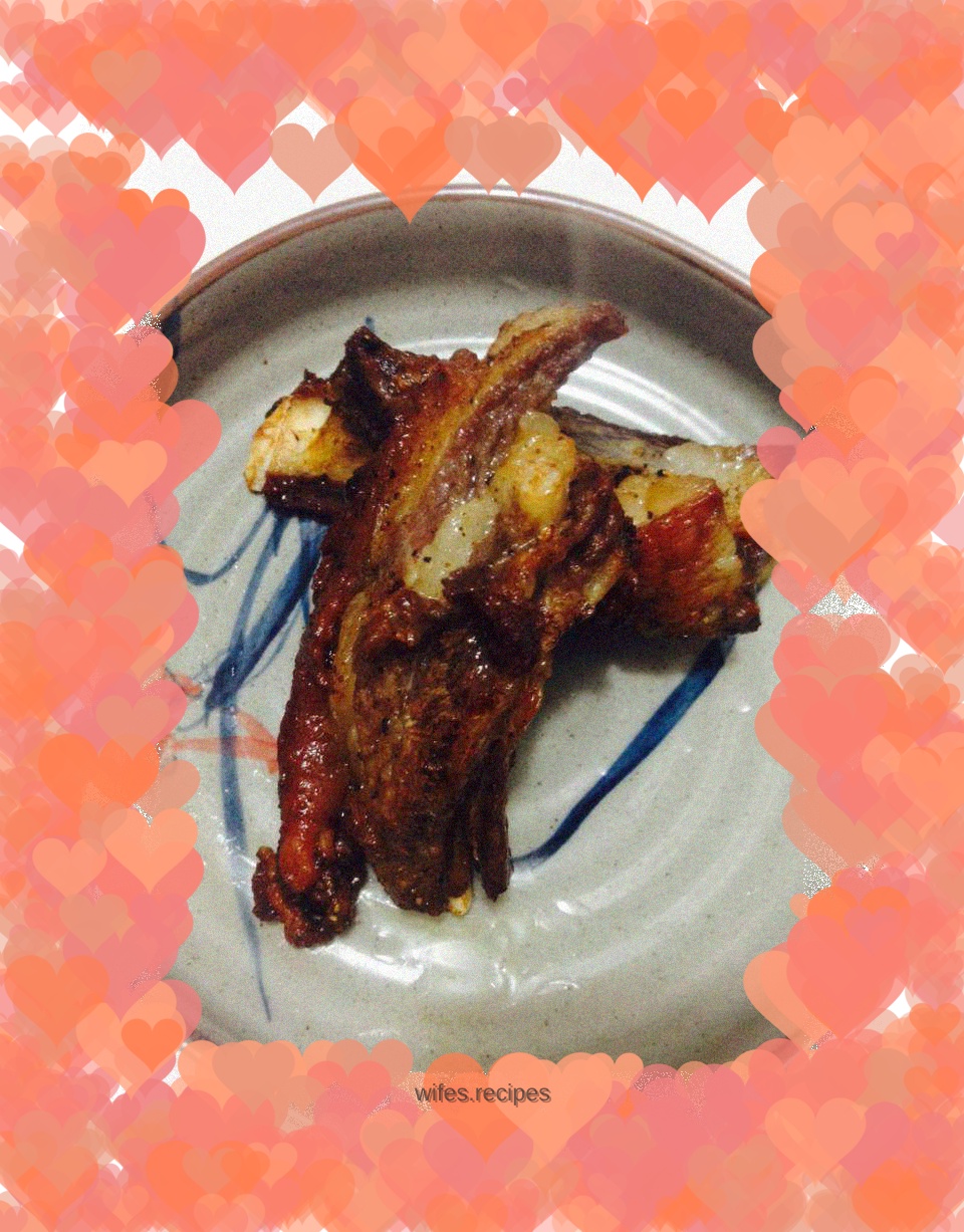 Cumin and black pepper lamb chops