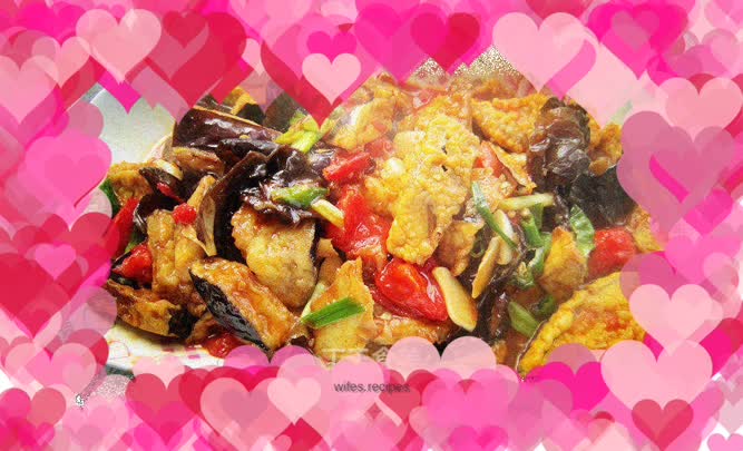 Grilled eggplant with tomatoes