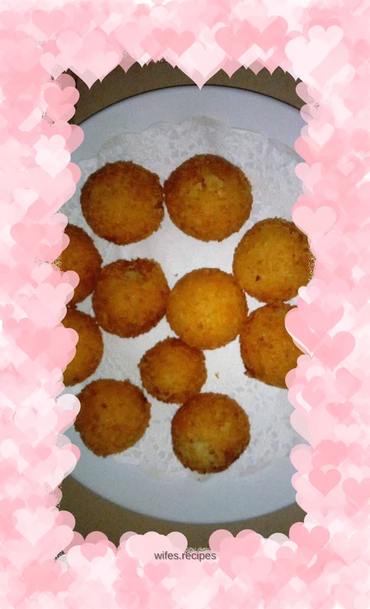 Bread crumbs and cheese