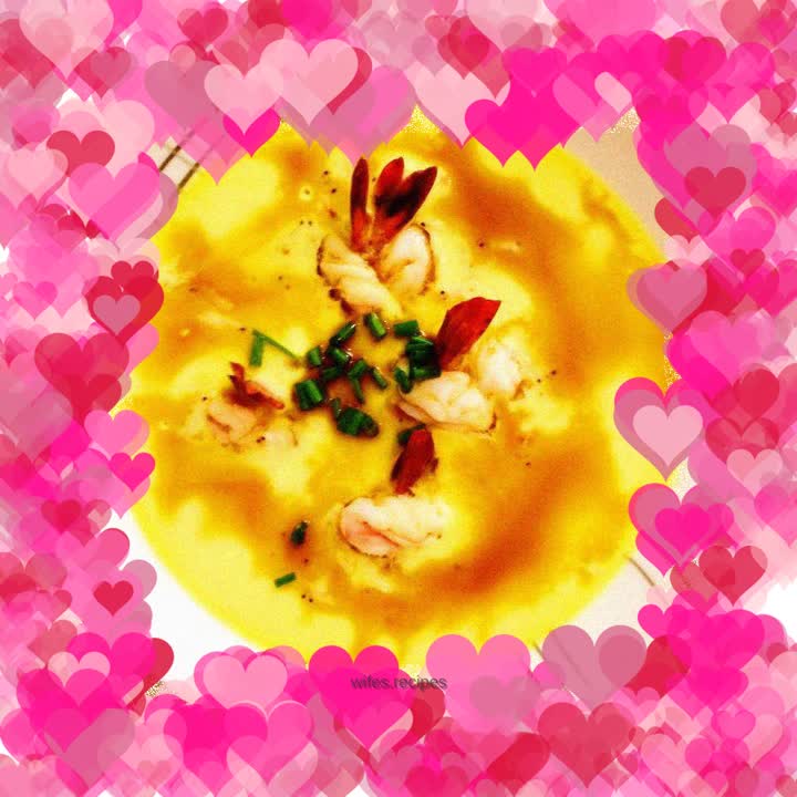 Shrimp Steamed Egg