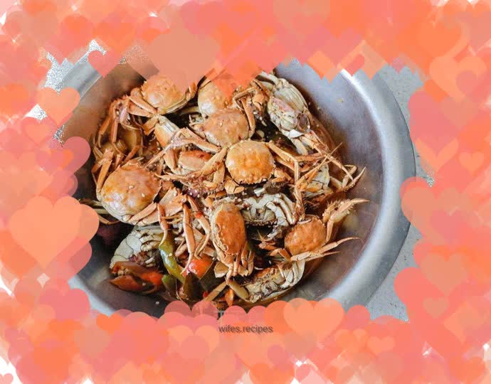 Fried crab