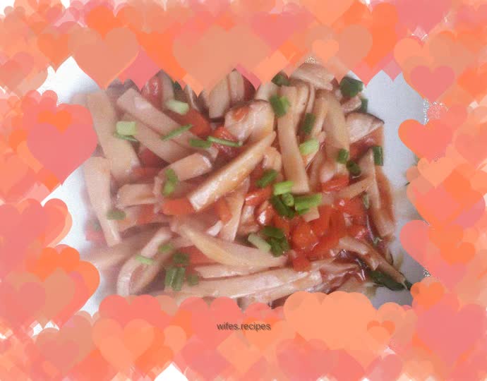 Sweet and Sour King Oyster Mushroom