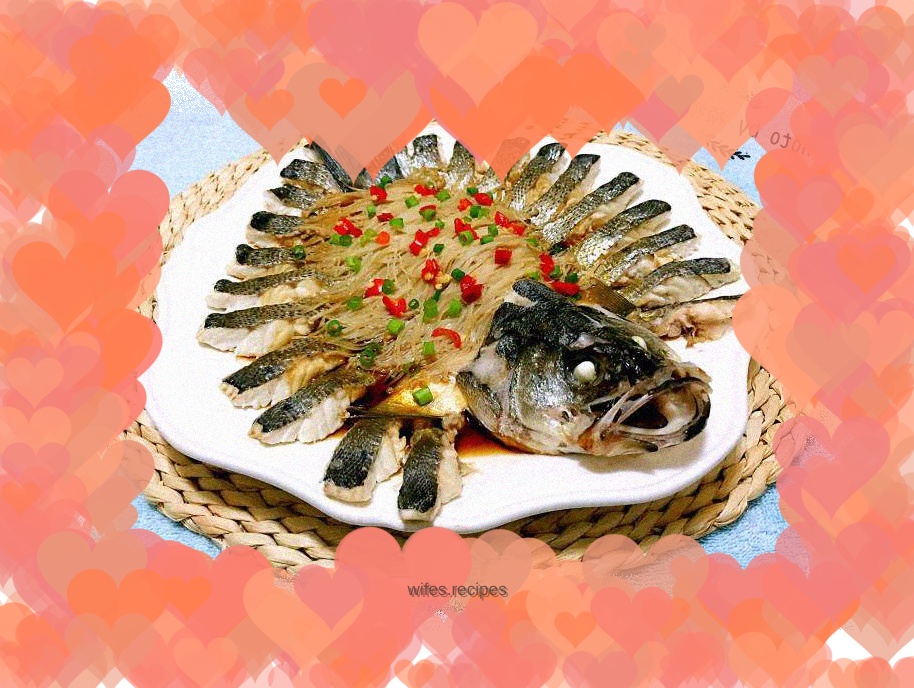 Steamed Sea Bass with Black Bean Sauce