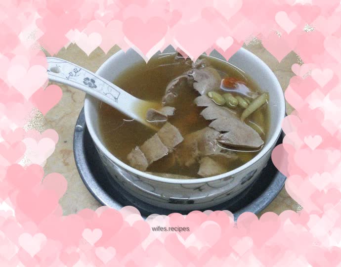 Pork loin braised in red wine