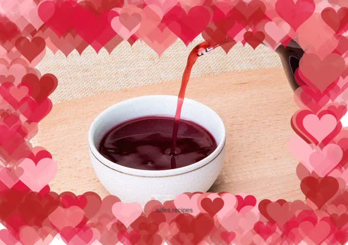 The secret method of making sweet-scented osmanthus and sour plum soup