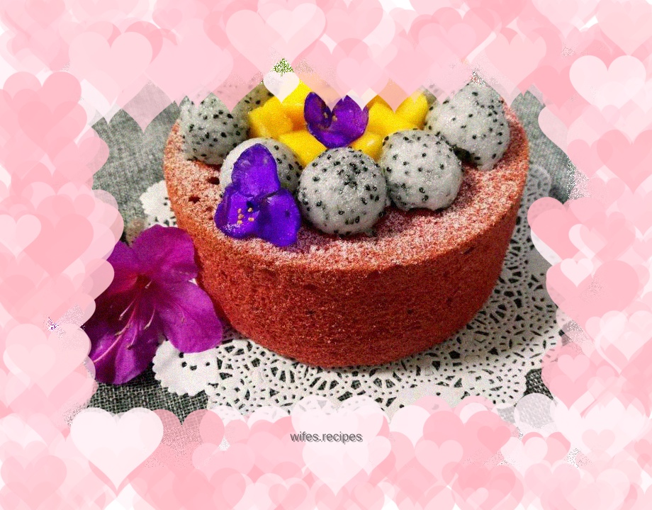 Vanilla Mango Liquid Cake