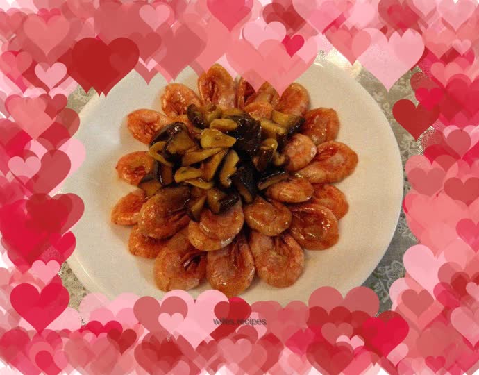 Arctic Shrimp with Shiitake Mushrooms