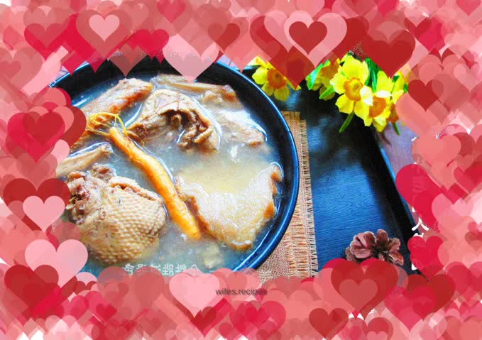 Nourishing Laoya Ginseng Soup