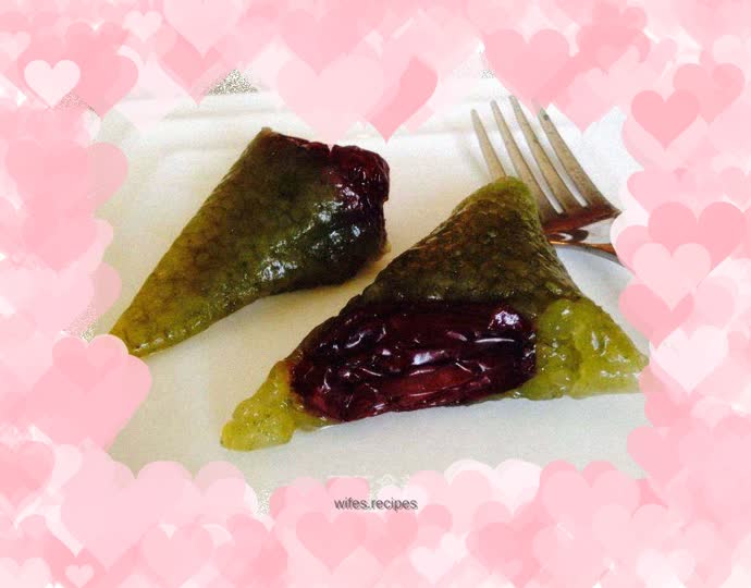 Ice rice dumpling crystal rice dumpling