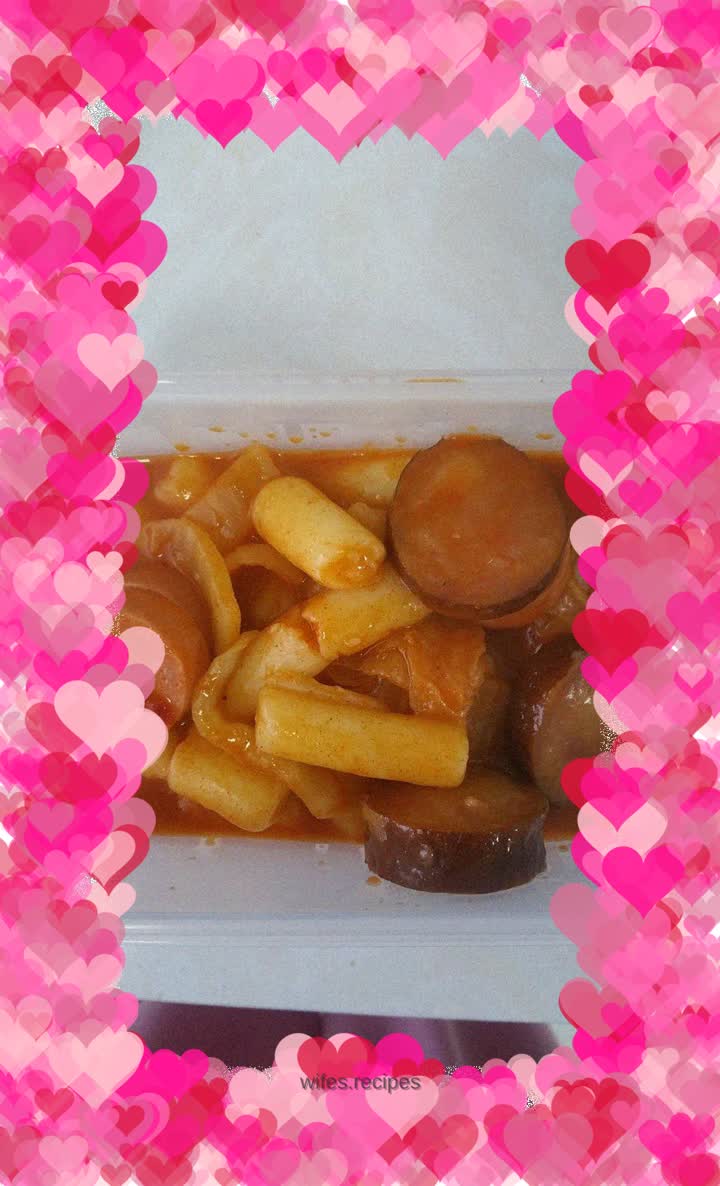 Korean Spicy Rice Cake