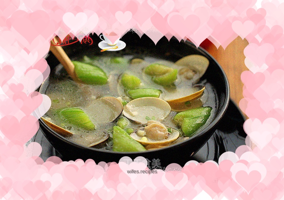Clam and Luffa Soup