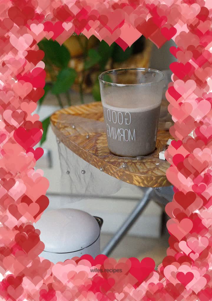 Poria, red bean and barley milk