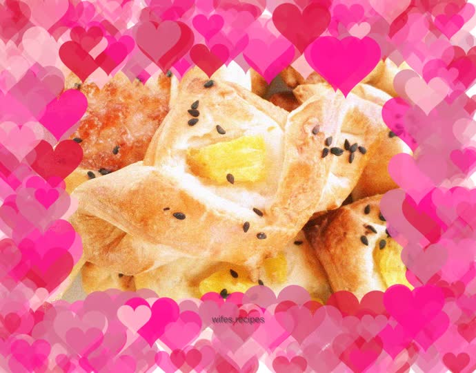 Sweet and delicious ~ less oil pineapple cake