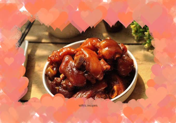 Fermented fermented pig's trotters