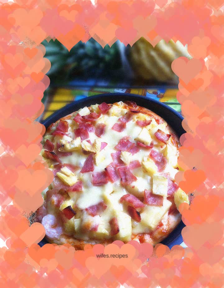 Pineapple Bacon Pizza