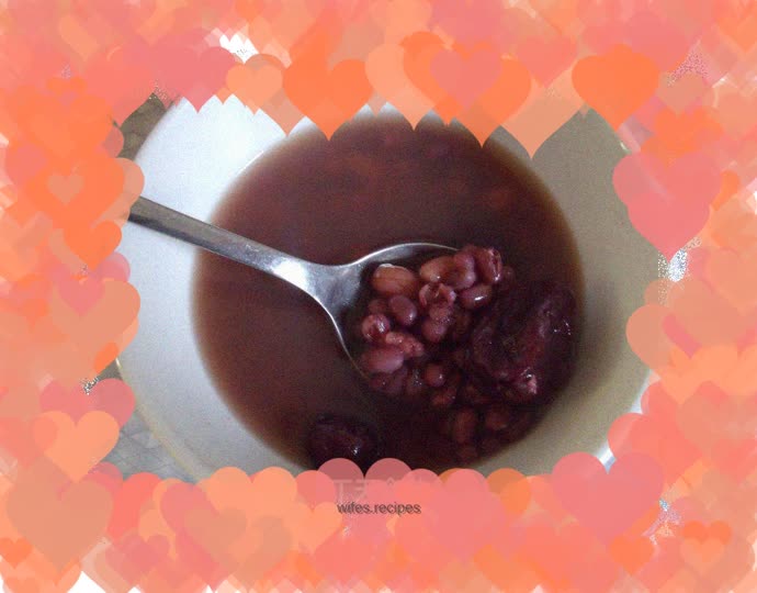 Red bean and multigrain porridge