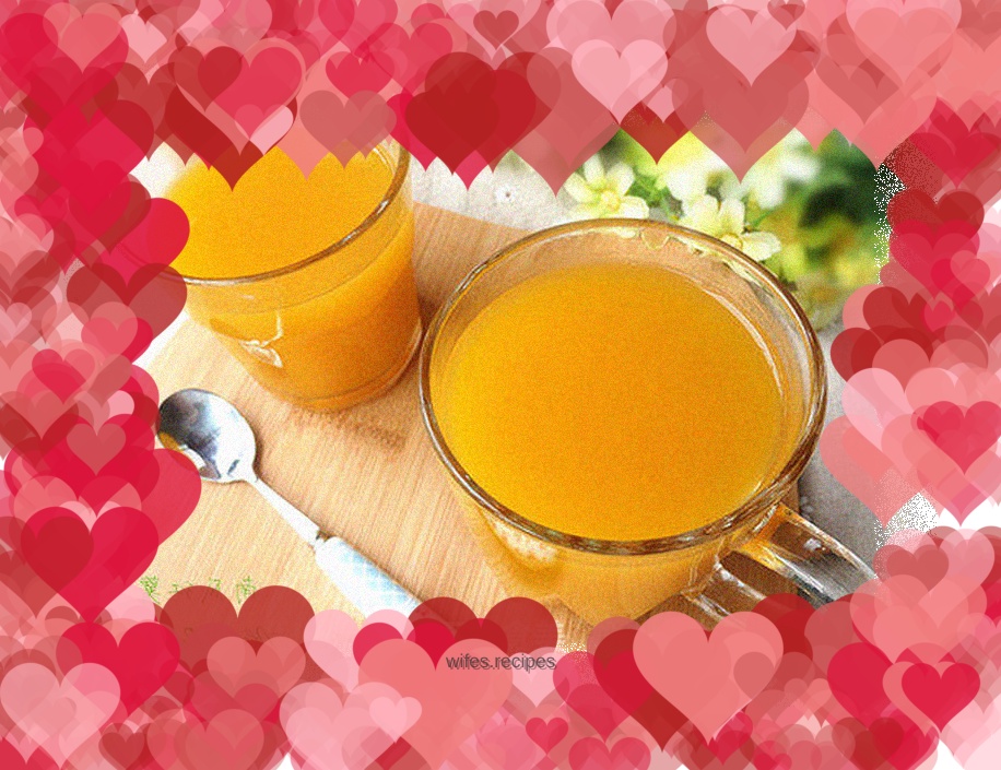 Milky Pumpkin and Sweet Potato Juice