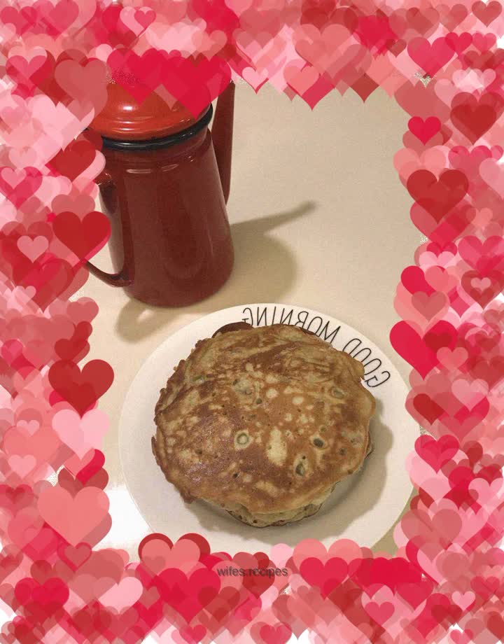 Chestnut matcha hot cake