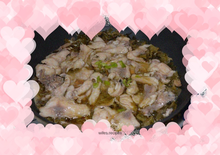 Simple version of pickled fish