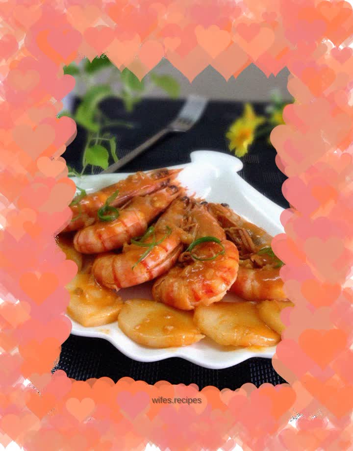 Prawns in Tomato Sauce