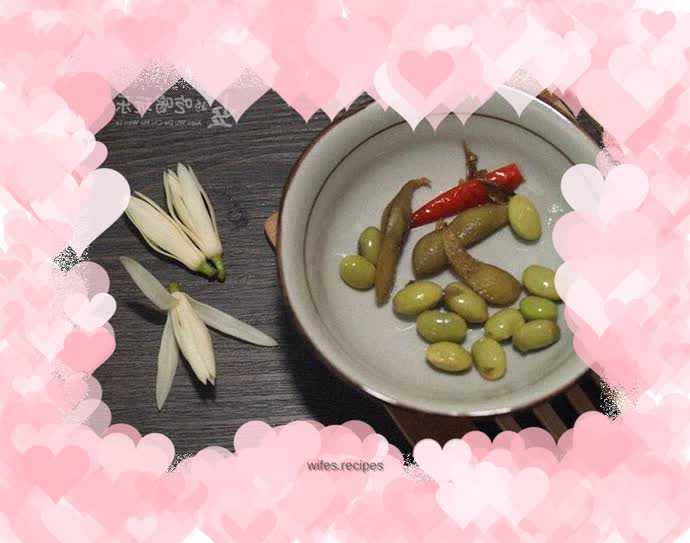 Tea-flavored edamame: a snack that can relieve fatigue in hot summer