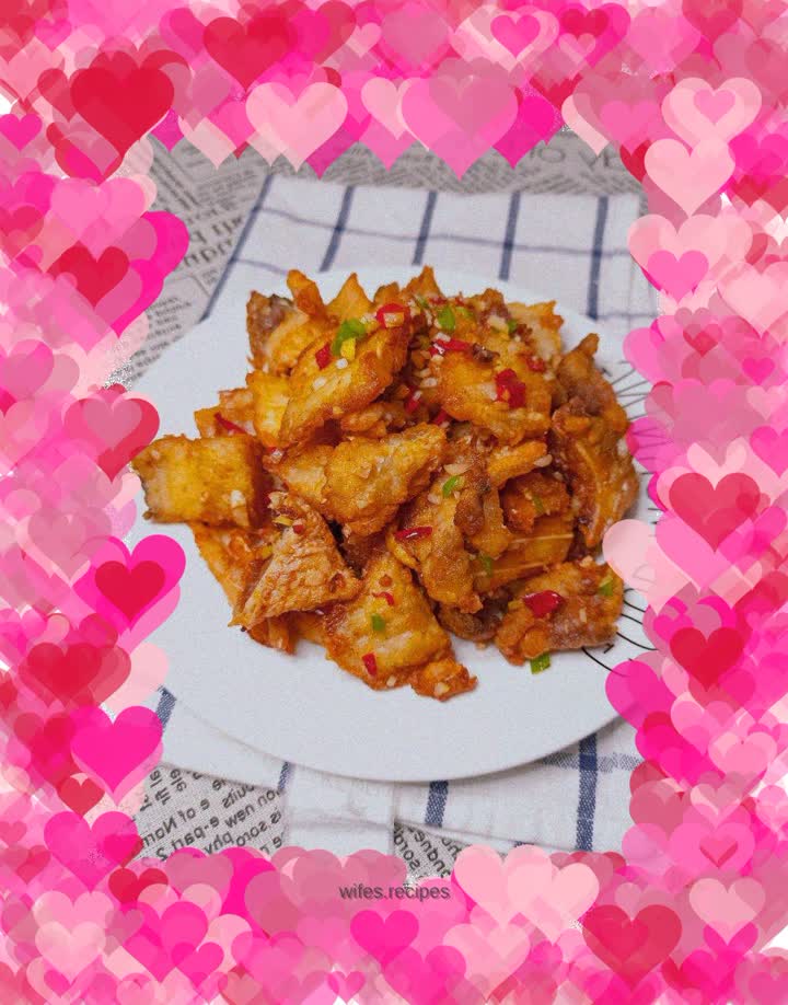 Garlic Salt and Pepper Fish Bones