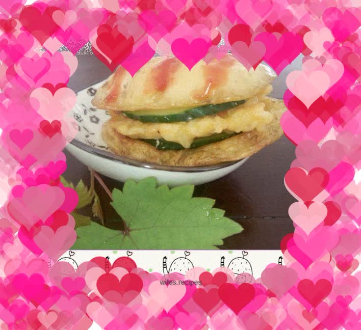 New creative potato and rice burger