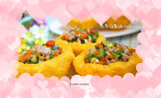 Pumpkin cornmeal steamed bun assorted cup