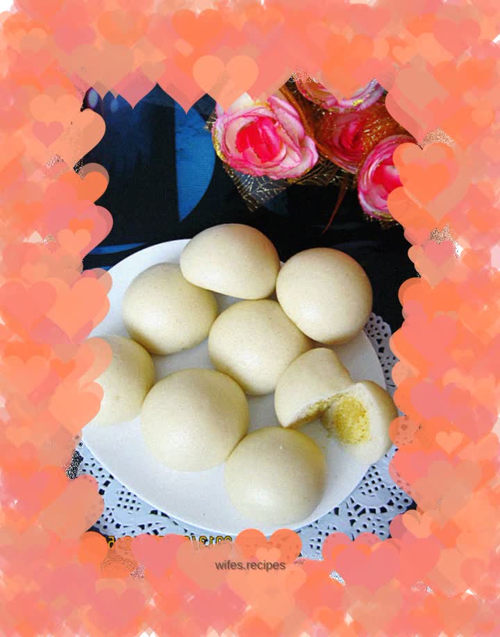 Unconventional custard buns