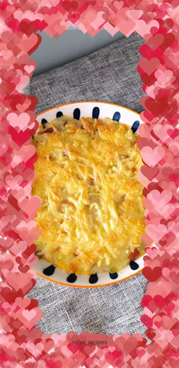 Cheese Baked Mashed Potatoes