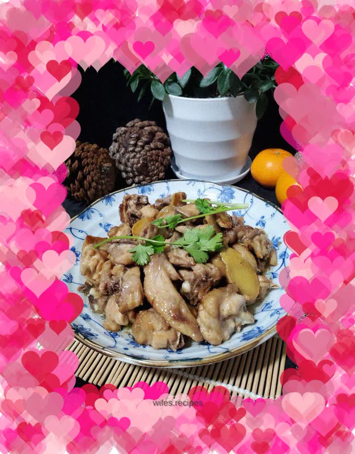 Pan-fried and baked chicken