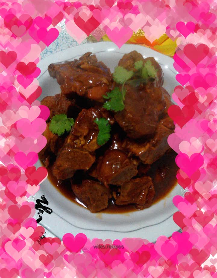 Braised Pork Backbone