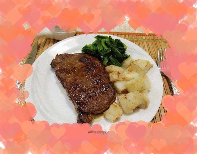 Black pepper steak
