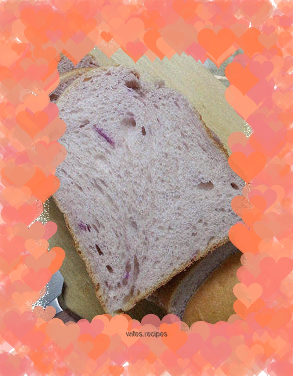 "Potato" is the most beautiful in you - Yogurt and Purple Sweet Potato Toast