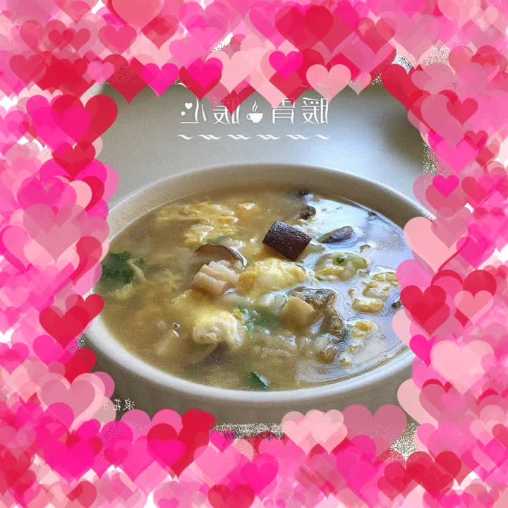 Seafood salty porridge