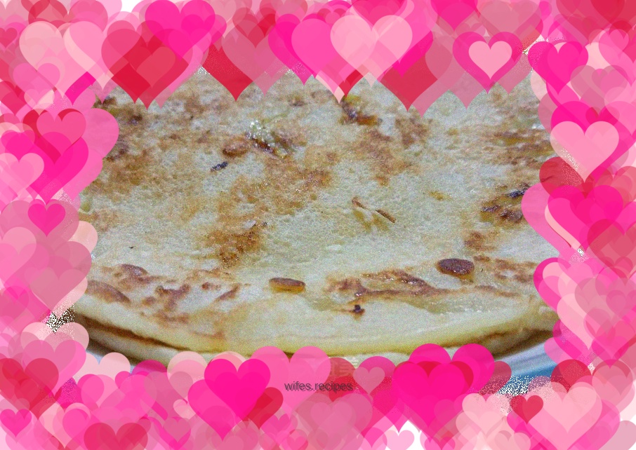 Coconut banana pancake