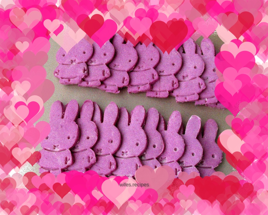 Purple sweet potato cookies