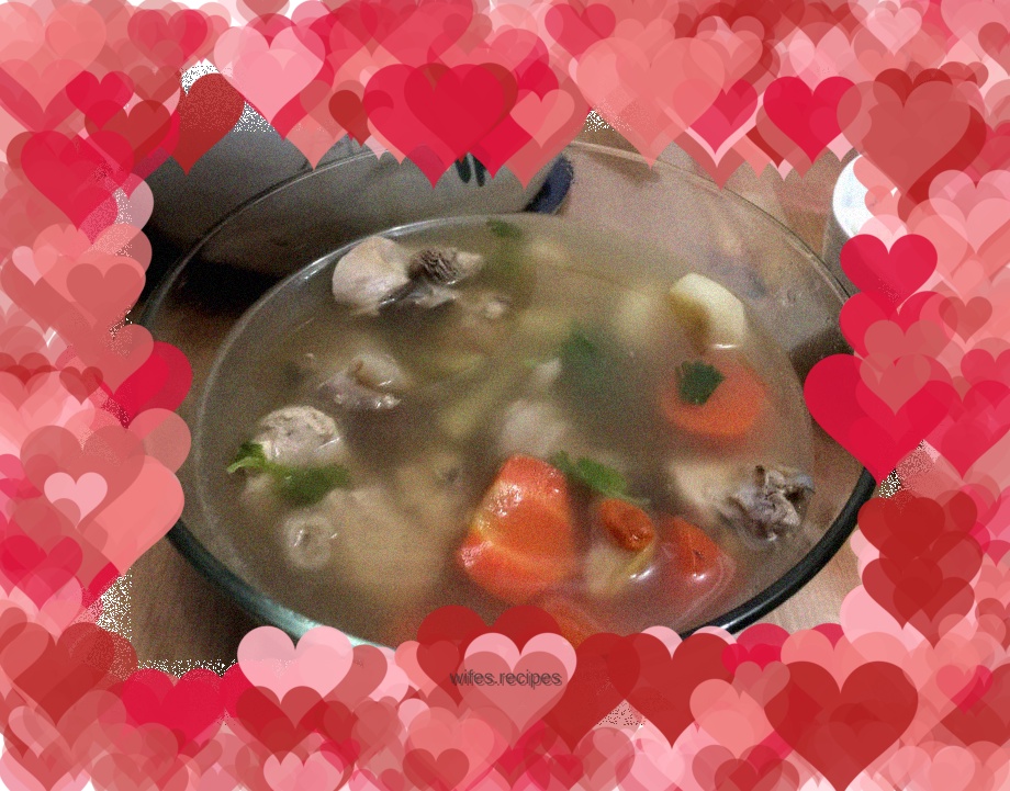 Chestnut Chicken Soup